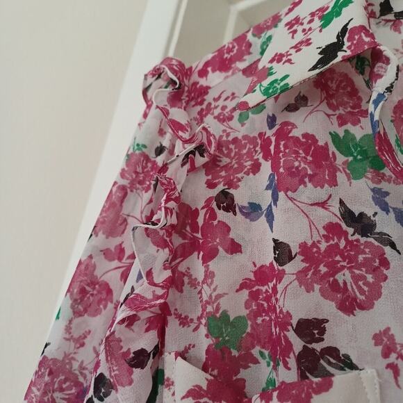 Misa Los Angeles Niamat Peony Floral Mini Dress XS - Picture 7 of 14